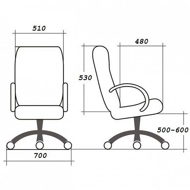 Кресло "Артекс" конференц стандарт - Вид 4