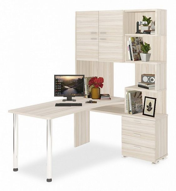 Стол компьютерный Домино СР-500М/160 Карамель правый - Вид 1