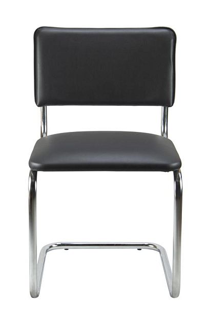 Стул Сильвия 02S Черный/Металл Хром гальв. - Вид 4