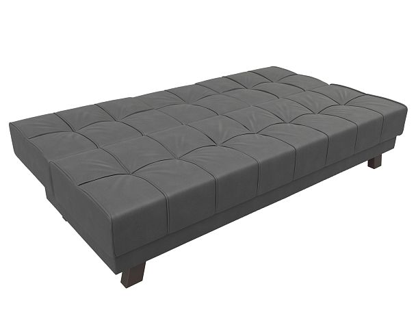 Диван прямой Винсент Искусственная замша серый - Вид 7