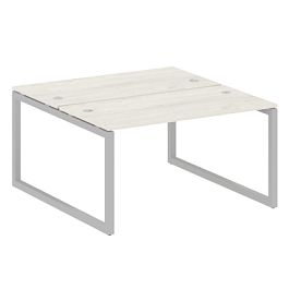 Metal System Quattro Р. ст. на О-образном м/к 50БО.РАС-СП-2.3 Дуб наварра/Серый металл 1400*1475*750 - Фото предпросмотра