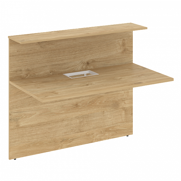 Модуль прямой высокий 1380 "Onix" О.R-MP.V-138C тиквуд светлый - Вид 2