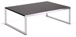 RHODOS стол кофейный, fenix Rhodos black fenix ЧЕРНЫЙ/ХРОМ 110х60х30 "Журнальные столы"  ТК-002907034450 черный - Фото предпросмотра