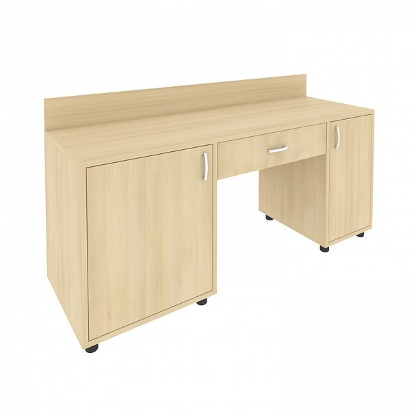 Стол двухтумбовый "Light" С-СТ-170 акация - Вид 1