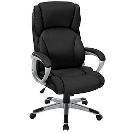 Кресло CHAIRMAN CH665, экокожа, черный - Фото предпросмотра
