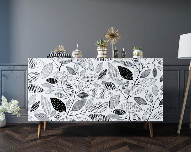 Комод Berber три дверки 09 принт арт BB01/Print_09 - Вид 4