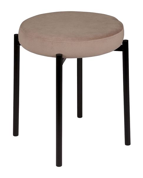 Комплект табуретов Кен, Confetti latte/черный, 2 шт. - Вид 1