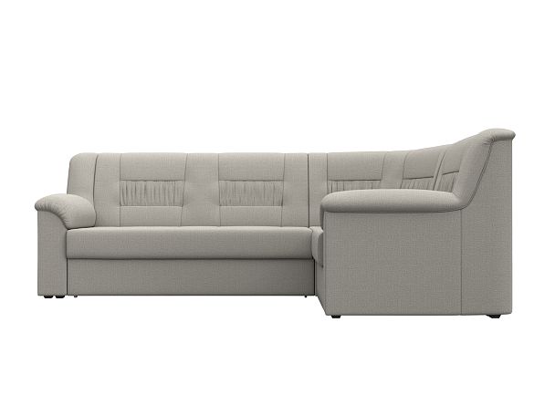 Диван угловой Карелия правый угол Рогожка бежевый - Вид 2