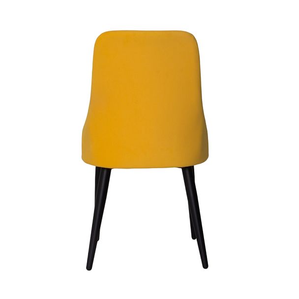 Стул Аэр, велюр Velutto 40, металл 40*20 RAL 9005 - Вид 6