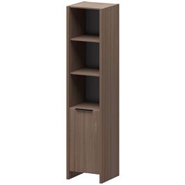 Стеллаж узкий комбинированный КТ-41.38/КТ-50.18 Темный шимо 466x438x1968 Акцент - Фото предпросмотра