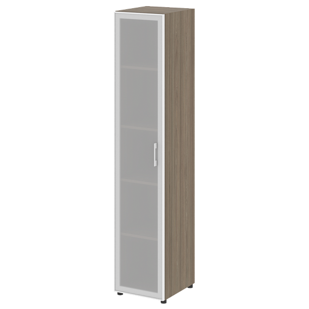 Yalta Шкаф узкий LT.SU-1.10 R (L) Вяз 400*450*1987 - Вид 1