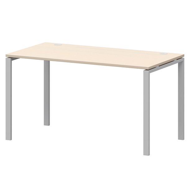 Стол на металлокаркасе АМ-002.60 Бук/Белый 1200x600x760 Арго-М - Вид 1