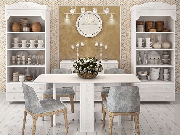 Стеллаж комбинированный Ассоль АС-03 - Вид 3