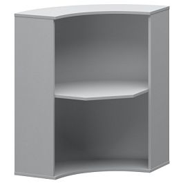 Стойка угловая А-550 Серый 900x900x1220 Ресепшен - Фото предпросмотра