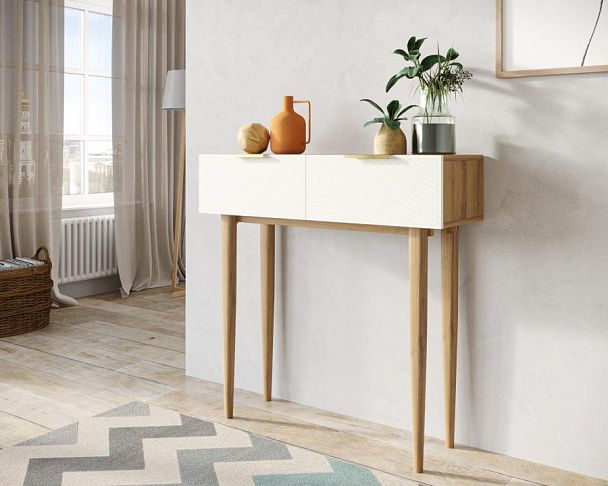 Консоль с двумя ящиками Line LN16/GR1/beige - Вид 3
