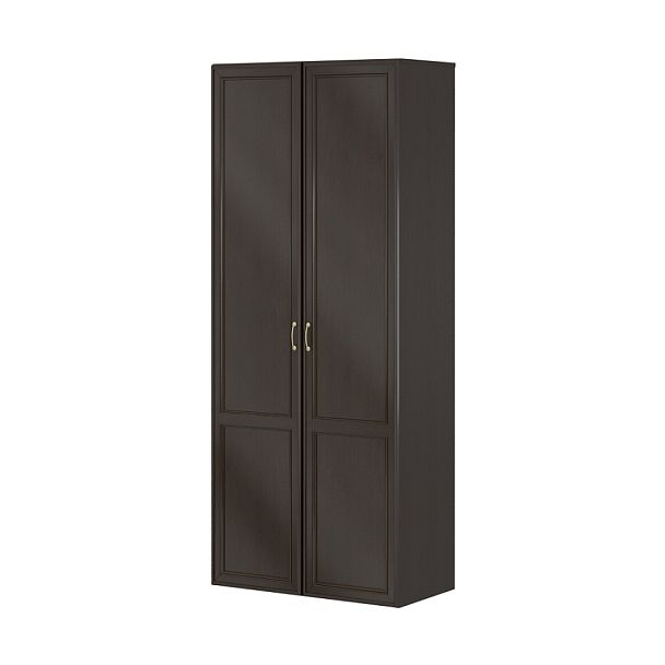 Широкая, высокая, не глубокая секция "Версаль"  ПК-ВР-КШ216Х90/35-В1-974 темный орех - Вид 1