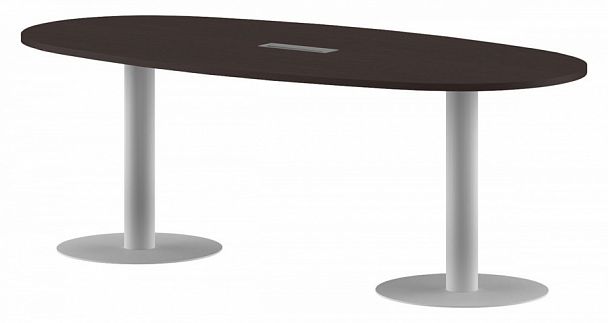 Стол "Imago" ПРГ-3 венге/белый - Вид 1