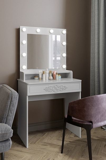 Стол туалетный Ассоль Лайт ТСН-4 (без лампочек) - Вид 3