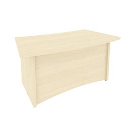 Фёст Стол руководителя криволинейный KSR-1 Клен 1600*920*765 - Фото предпросмотра
