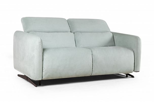 Rimini диван-кровать прямой замша мятный - Вид 10