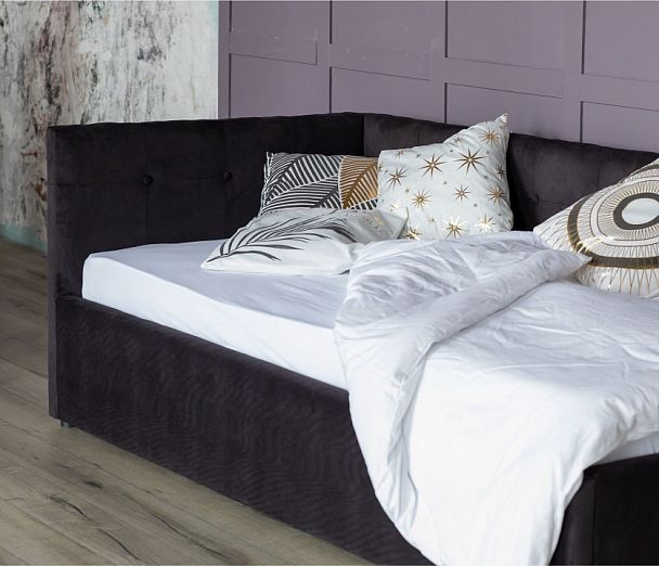 Кровать односпальная Bonna с матрасом PROMO 2000x900 - Вид 4