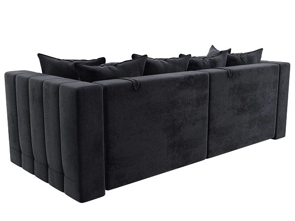 Диван прямой Лига-052 НПБ Велюр серый - Вид 5