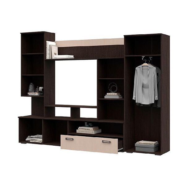 Гостиная Сиенна ЛДСП венге/дуб белфорт - Вид 2