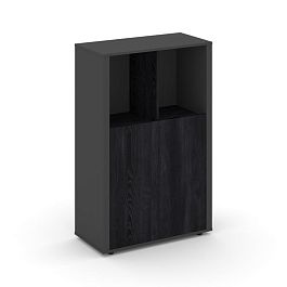 Касл Шкаф для документов CS.D-ST-2.1 Каштан Тоскана/Базальт 920*450*1434 - Фото предпросмотра