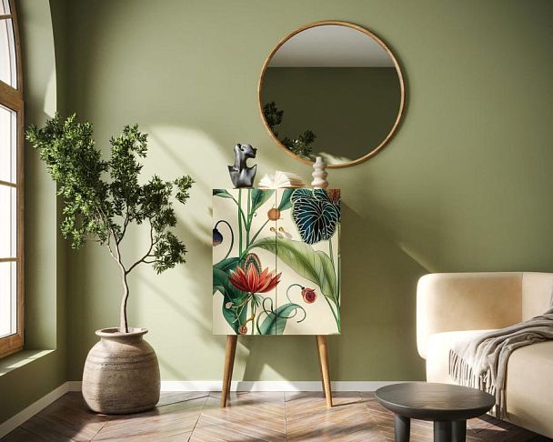 Комод на высоких ножках Berber арт BB09/Print_55 - Вид 4