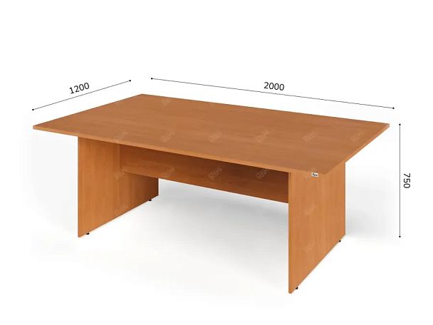 ЛАЙТ / LIGHT RLG009-20x12 Конференц-стол 200x120x75 Вишня - Вид 5