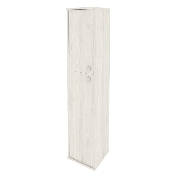 Style Шкаф высокий узкий левый Л.СУ-1.8 (L) Дуб наварра 412*410*1980 - Вид 1