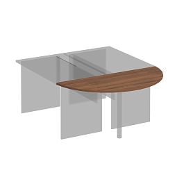 Приставка к столу без опоры Комфорт К.208 французский орех - Фото предпросмотра