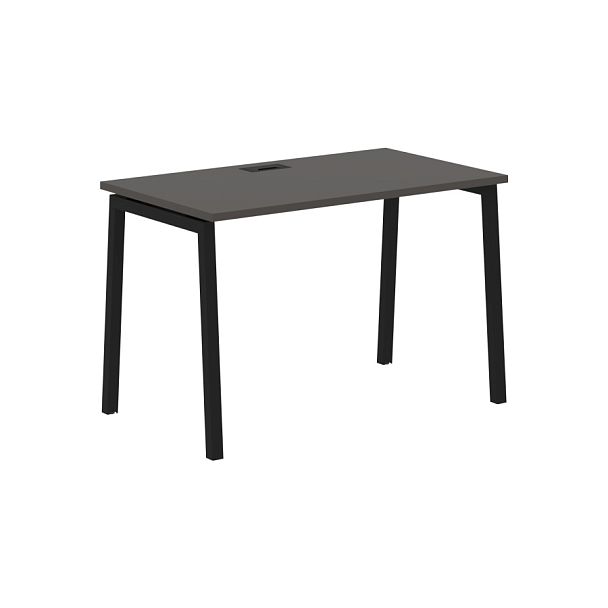 Стол прямой ELST 1167 Мокко/Черный 1160х670х750 EDIS - Вид 1