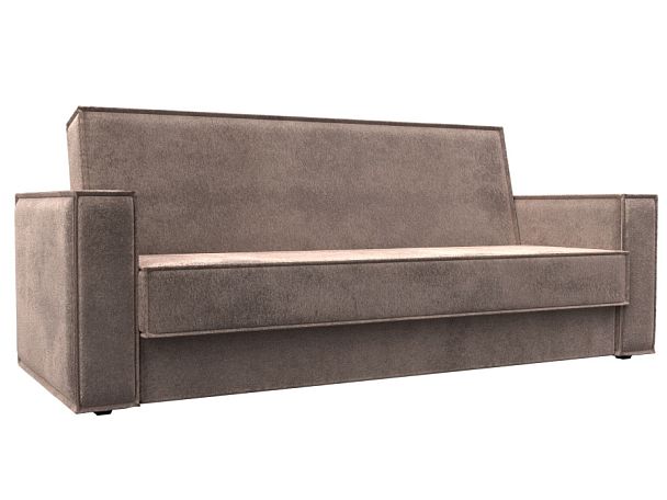 Диван-книжка Куба Велюр бежевый - Вид 1