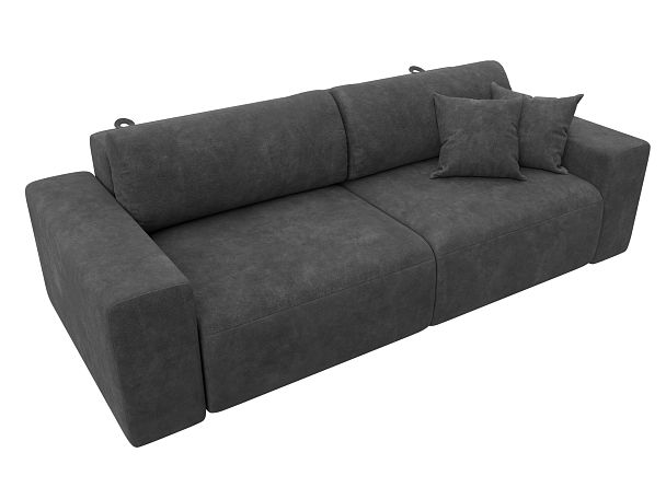 Диван прямой Лига-036 НПБ Классик Велюр серый - Вид 5