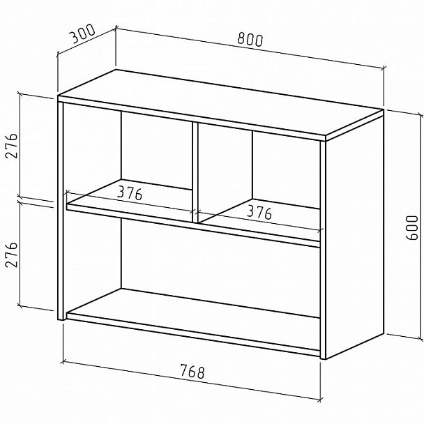 Тумба навесная Мария-7 - Вид 2