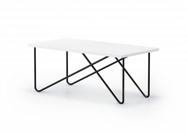 Стол журнальный "Триада-22" черный/дуб сонома - Вид 5