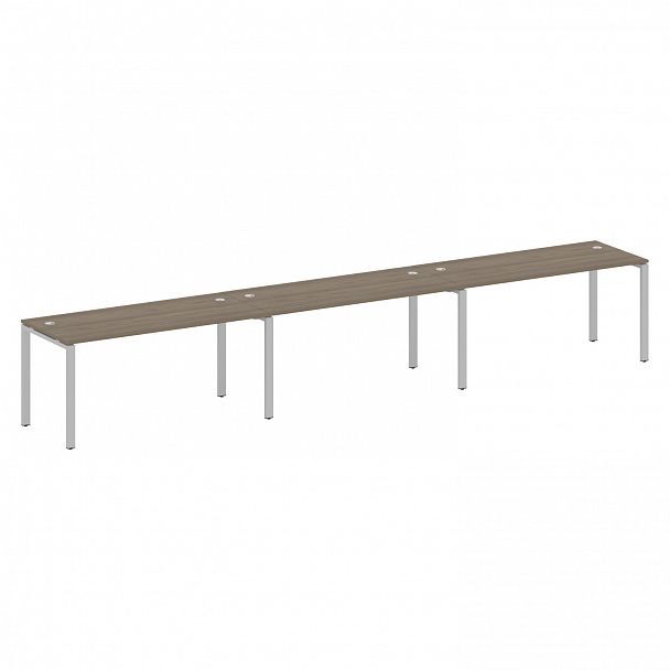 Рабочая станция "Metal System" БП.СМ-3.4 вяз/серый - Вид 1