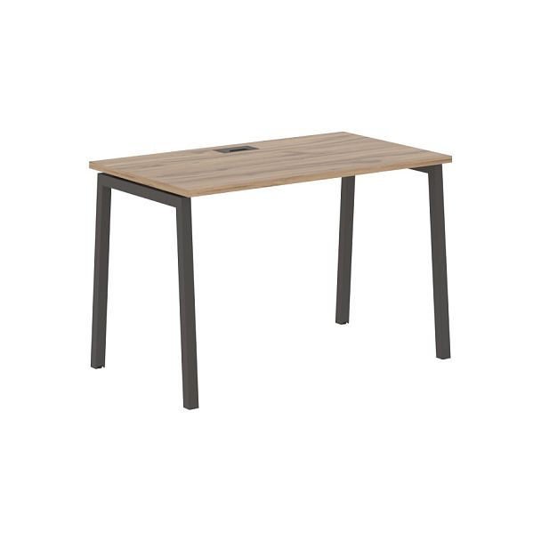 Стол прямой ELST 1167 Дуб Денвер светлый/Мокко 1160х670х750 EDIS - Вид 1