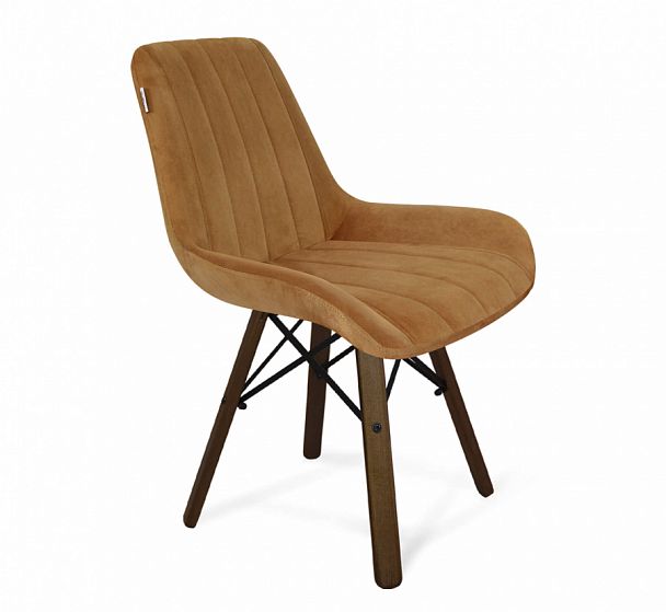 Стул Sheffilton SHT-ST37/S70 горчичный/темный орех - Вид 1