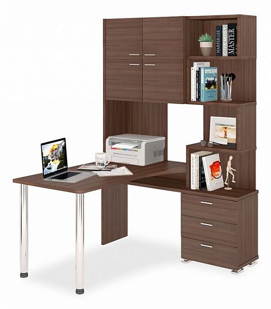 Стол компьютерный Домино СР-500М/140 Шамони правый - Вид 1