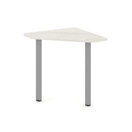 Стайл Проджект Угловой элемент стола SN-6.USP-021 Дуб Наварра/Металл Серый 800*800*750 - Фото предпросмотра