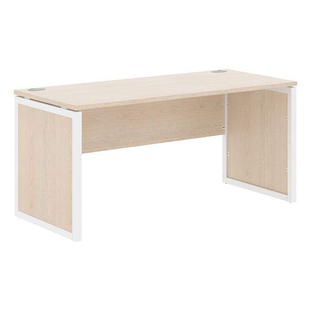 Стол прямой XQPST 167 Бук Тиара/Белый 1600х700х750 XTEN-QP - Вид 1