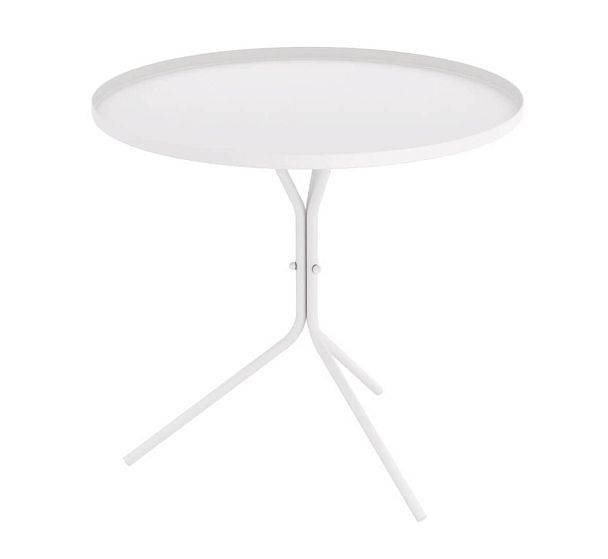 Столик кофейный Sheffilton SHT-CT11-2 белый муар - Вид 2