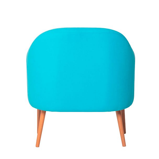 Кресло Тусон, велюр Velutto 44, ножки бук под лак - Вид 5