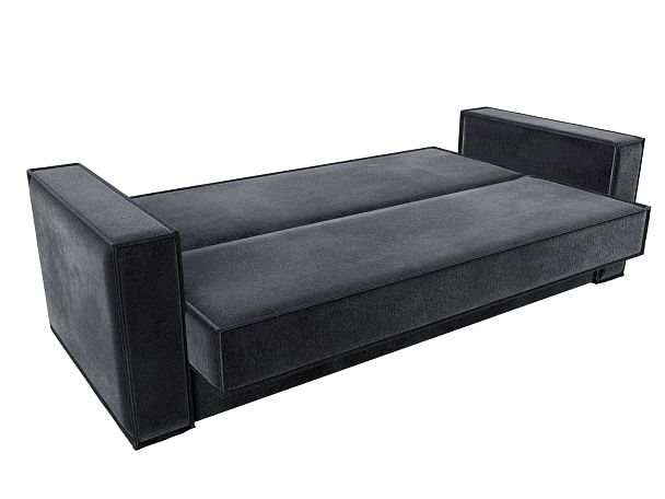 Диван-книжка Куба Велюр серый - Вид 7