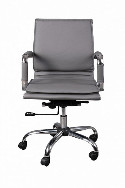 Кресло компьютерное Бюрократ CH-993-low серое - Вид 4