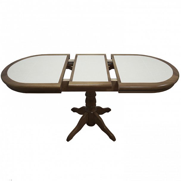 Стол "№14 с плиткой" раскладной сосна - Вид 9