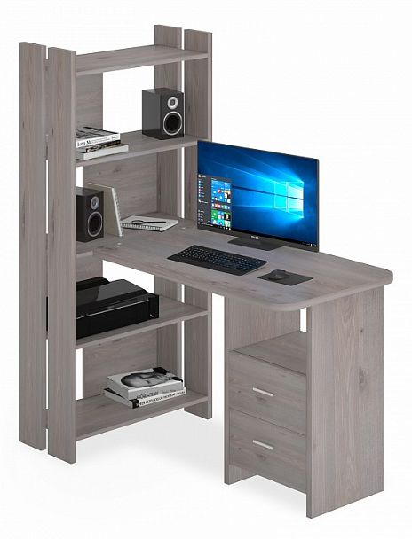 Стол компьютерный Домино Lite СТЛ-ОВ+С100Р Нельсон - Вид 1