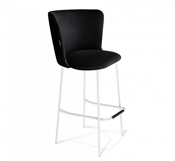 Стул барный Sheffilton SHT-ST36/S29 ночное затмение/белый муар - Вид 2